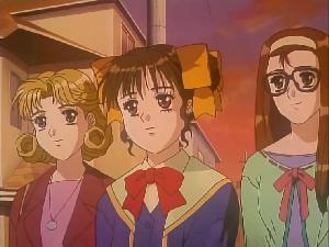 #同级生2 Special毕业生2八十八学园校舍里修整花坛的加藤实里面前偶然出现了三四郎。